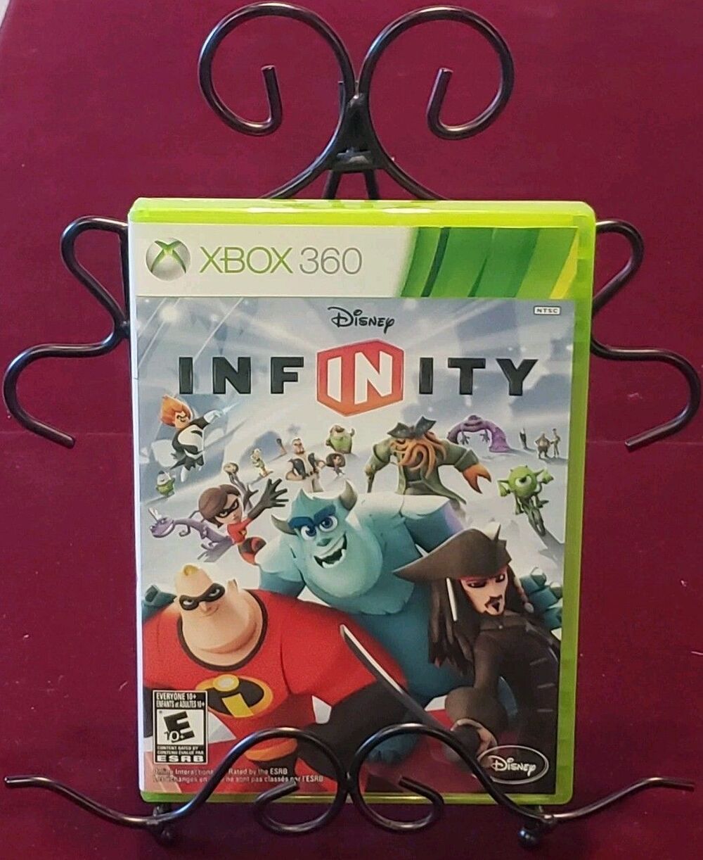 Disney Infinity 1.0 Microsoft Xbox 360 Incredibles Jack Sparrow Superhero (Mint)